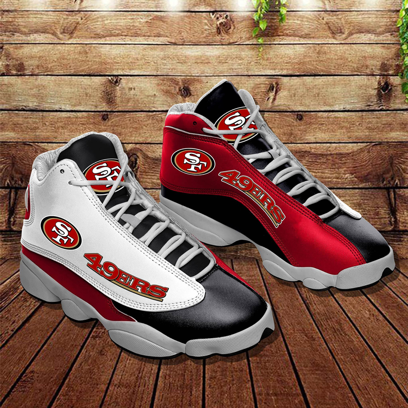Men's San Francisco 49ers Limited Edition JD13 Sneakers 005